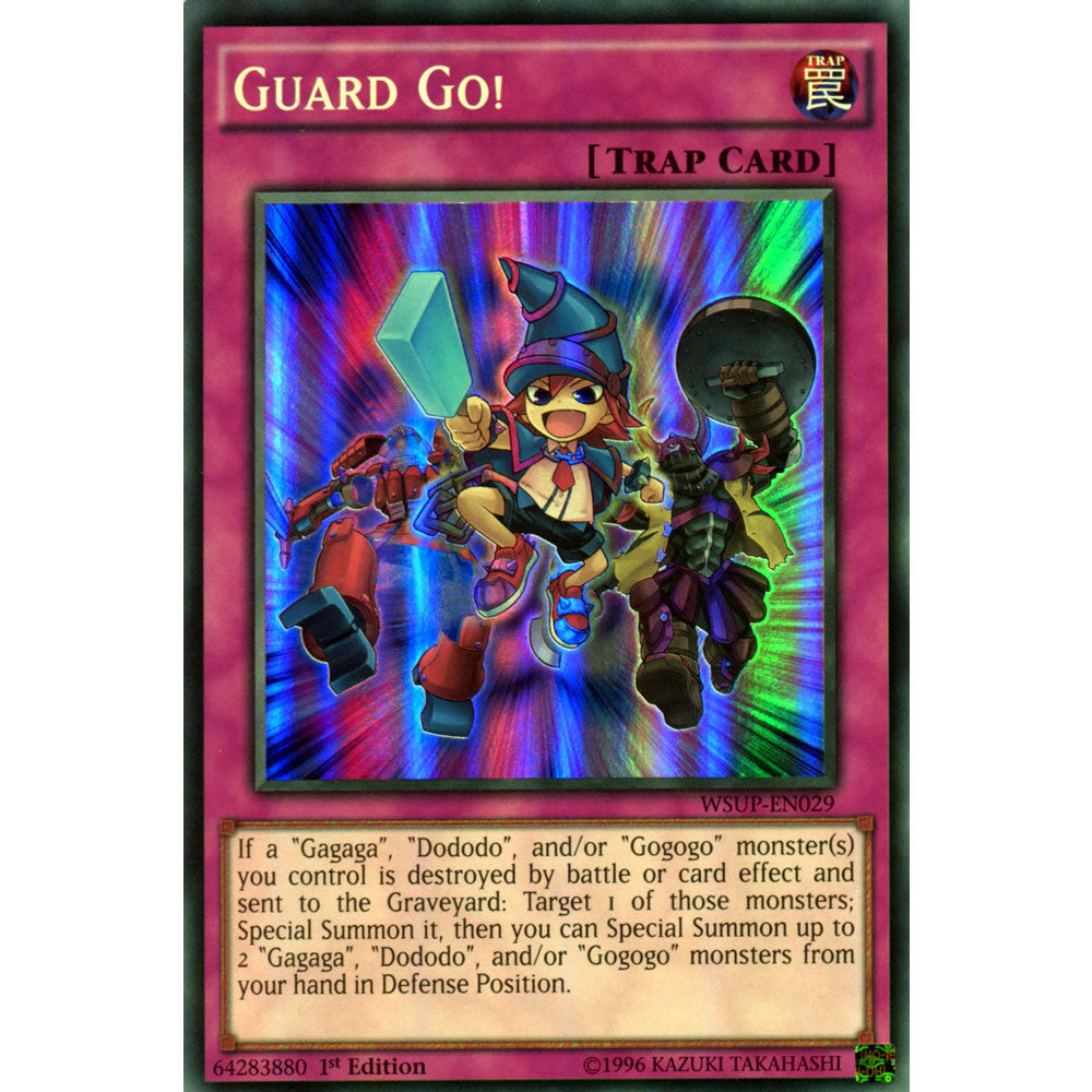 gogogo monsters Guard Go! WSUP-EN029 Yu-Gi-Oh! Card