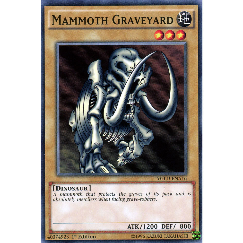 Mammoth Graveyard YGLD-ENA16 Yu-Gi-Oh! Card - Deckboosters Mammoth Graveyard YGLD-ENA16 Yu-Gi-Oh! Card - Deckboosters