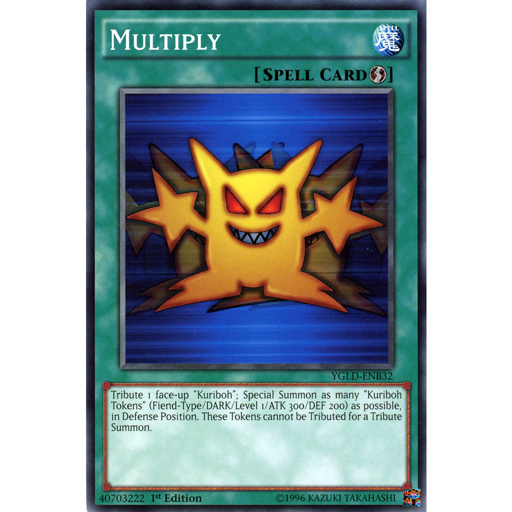 Multiply YGLD-ENB32 Yu-Gi-Oh! Card from the Yugi's Legendary Decks Set