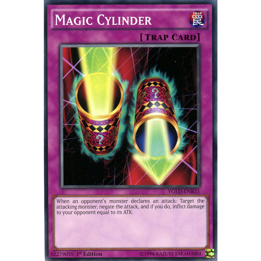 Magic Cylinder YGLD-ENB35 Yu-Gi-Oh! Card from the Yugi's Legendary Decks Set