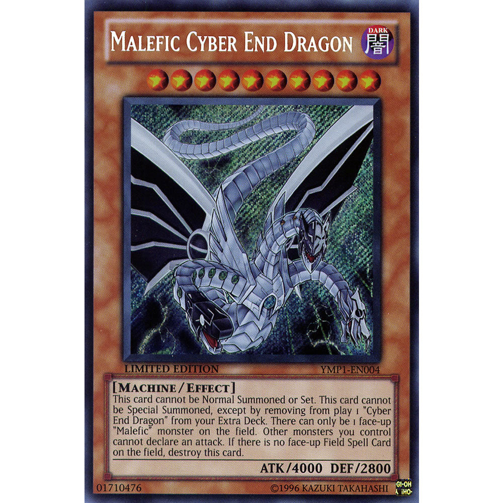 Malefic Cyber End Dragon YMP1-EN004 Yu-Gi-Oh! Card
