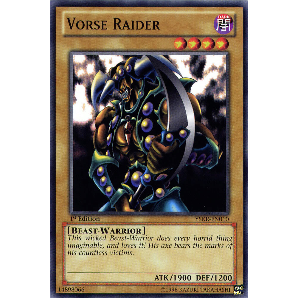 Vorse Raider YSKR-EN010 Yu-Gi-Oh! Card - Deckboosters Vorse Raider YSKR-EN010 Yu-Gi-Oh! Card - Deckboosters