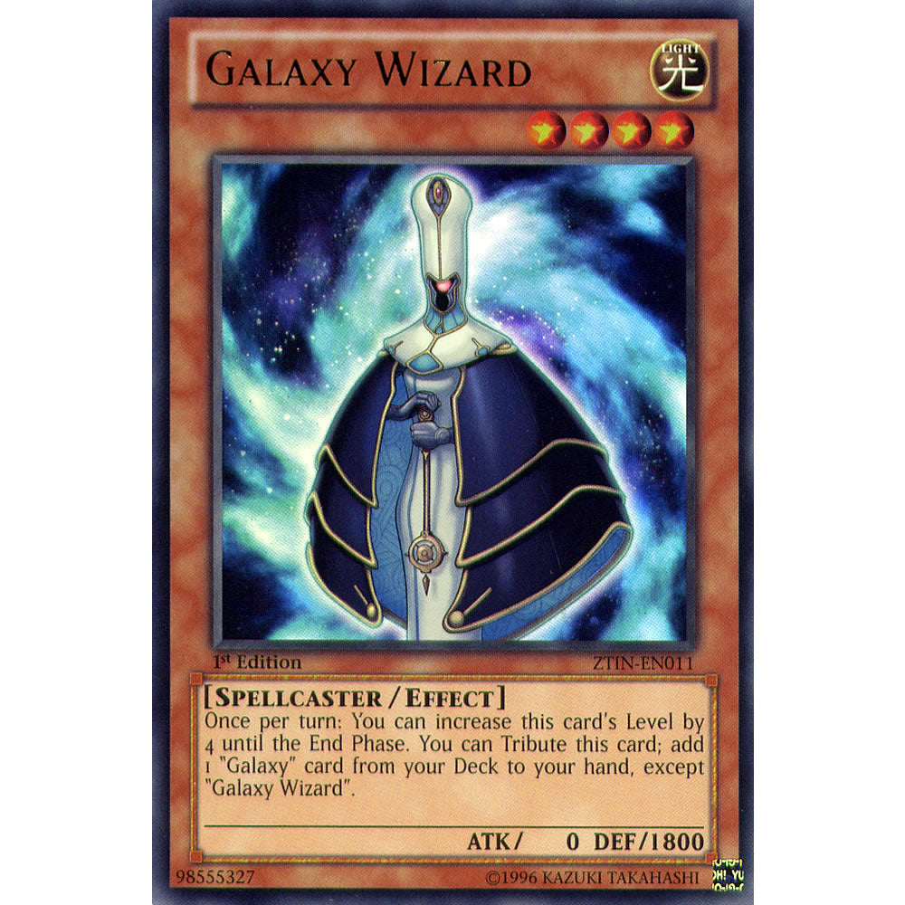 Galaxy Wizard ZTIN-EN011 Yu-Gi-Oh! Card from the Zexal Collection Tin Promo Set