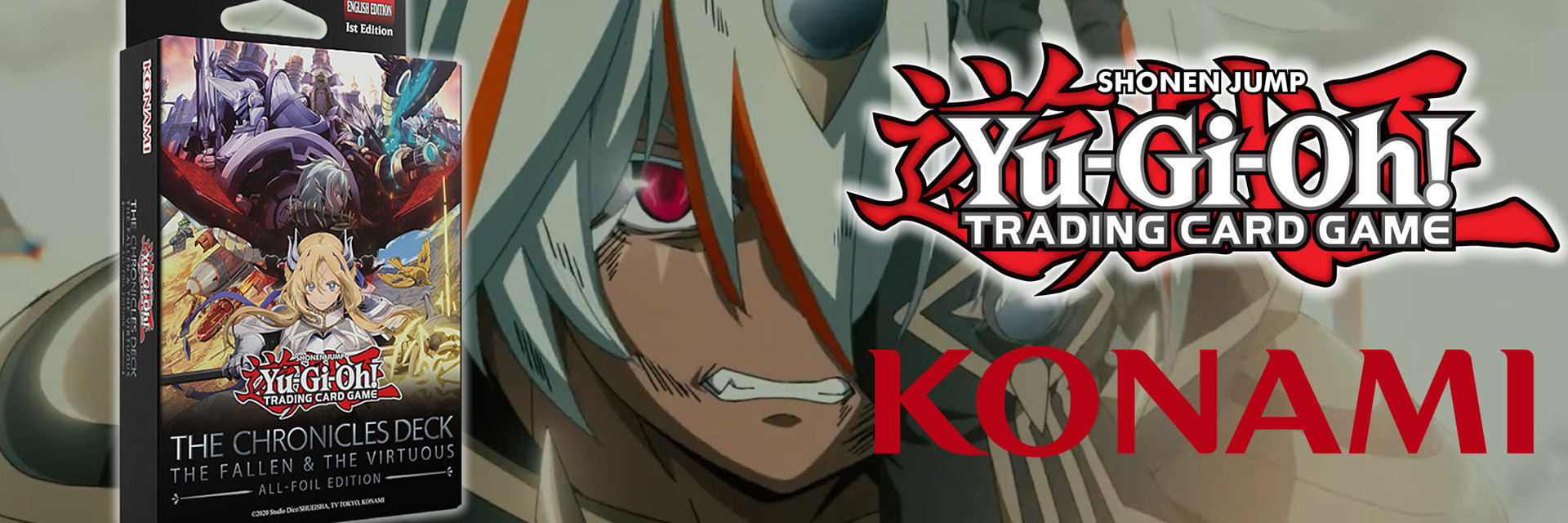 yugioh the chronicles deck the fallen & the virtuous Yu-Gi-Oh! Chronicles: (Set of 3) (All-Fo Flipside Gaming offering duel THE CHRONICLES DECK: The Fallen