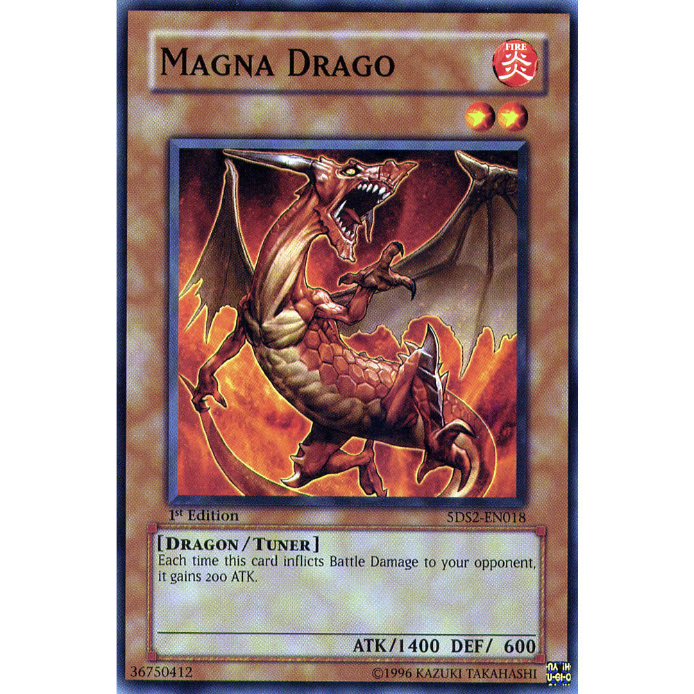 Magna Drago 5DS2-EN018 Yu-Gi-Oh! Card from the 5Ds 2009 Set