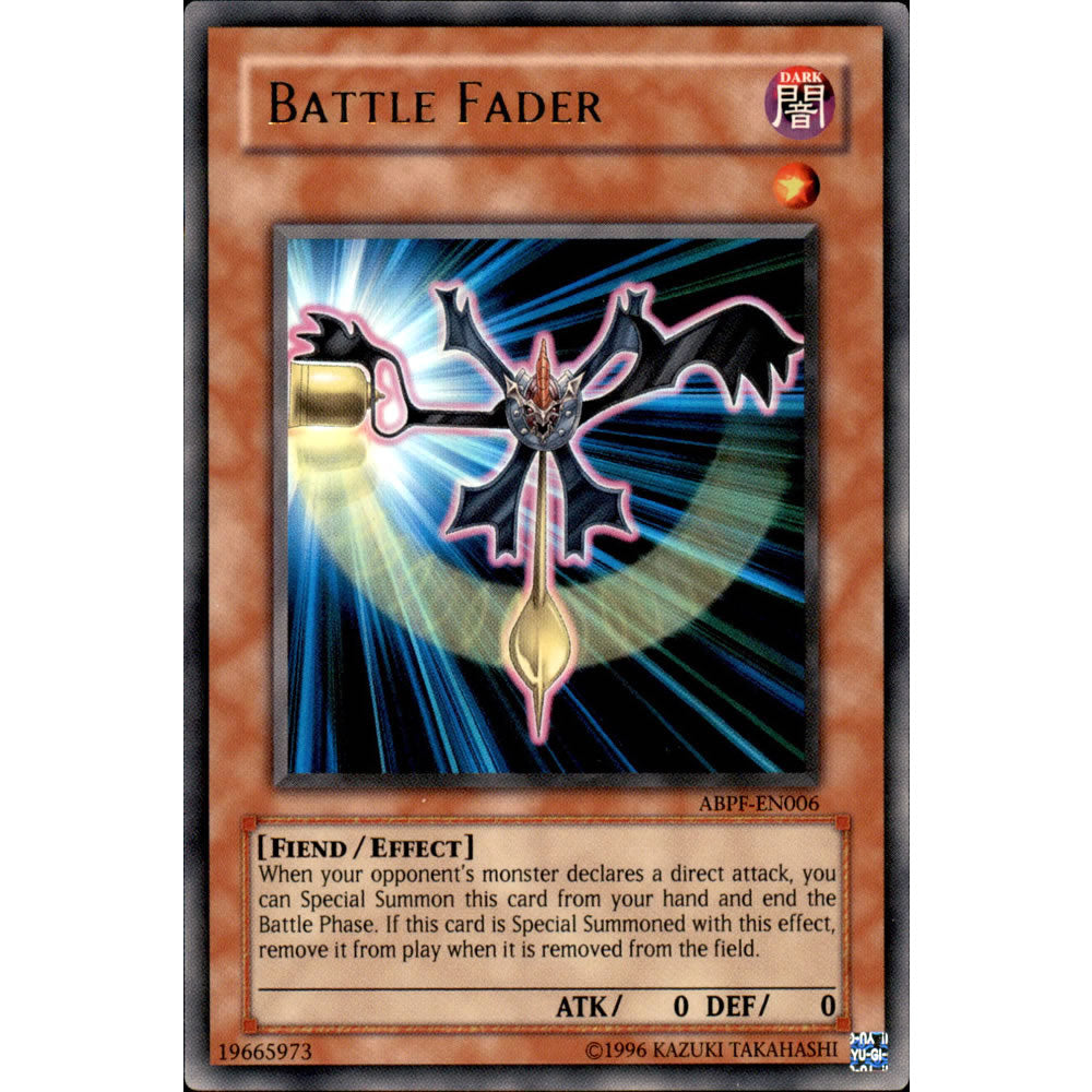 Battle Fader ABPF-EN006 Yu-Gi-Oh! Card from the Absolute Powerforce Set