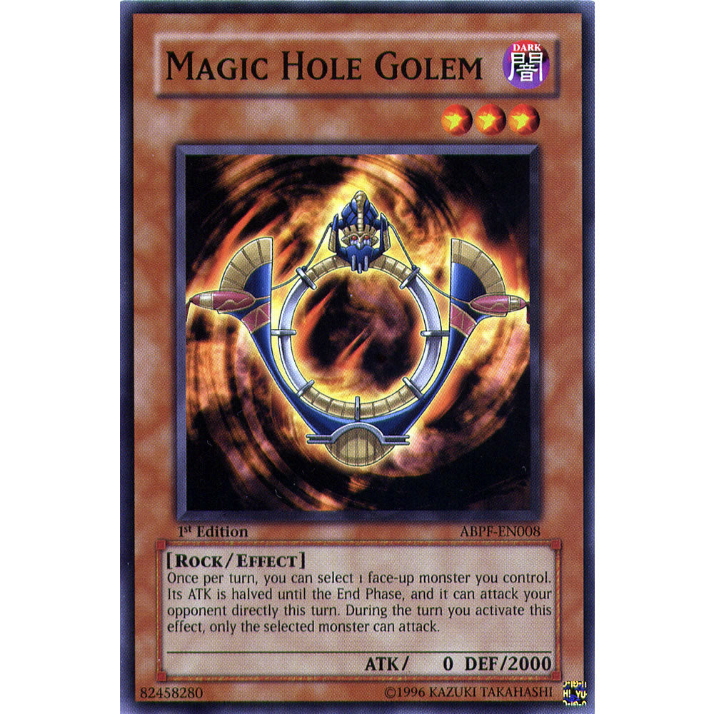 Magic Hole Golem ABPF-EN008 Yu-Gi-Oh! Card from the Absolute Powerforce Set
