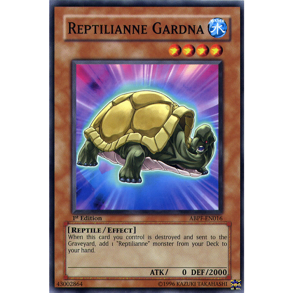 Reptilianne Gardna ABPF-EN016 Yu-Gi-Oh! Card from the Absolute Powerforce Set