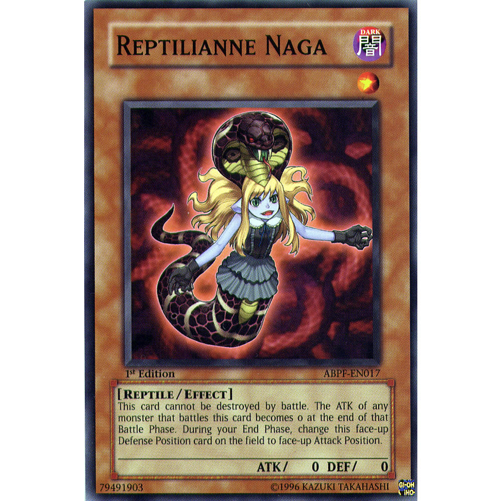 Reptilliane Naga ABPF-EN017 Yu-Gi-Oh! Card from the Absolute Powerforce Set