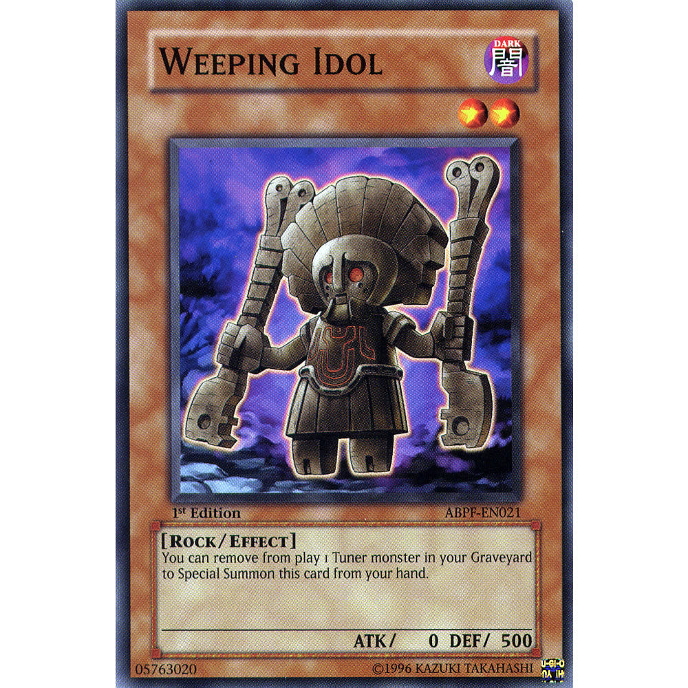 Weeping Idol ABPF-EN021 Yu-Gi-Oh! Card from the Absolute Powerforce Set