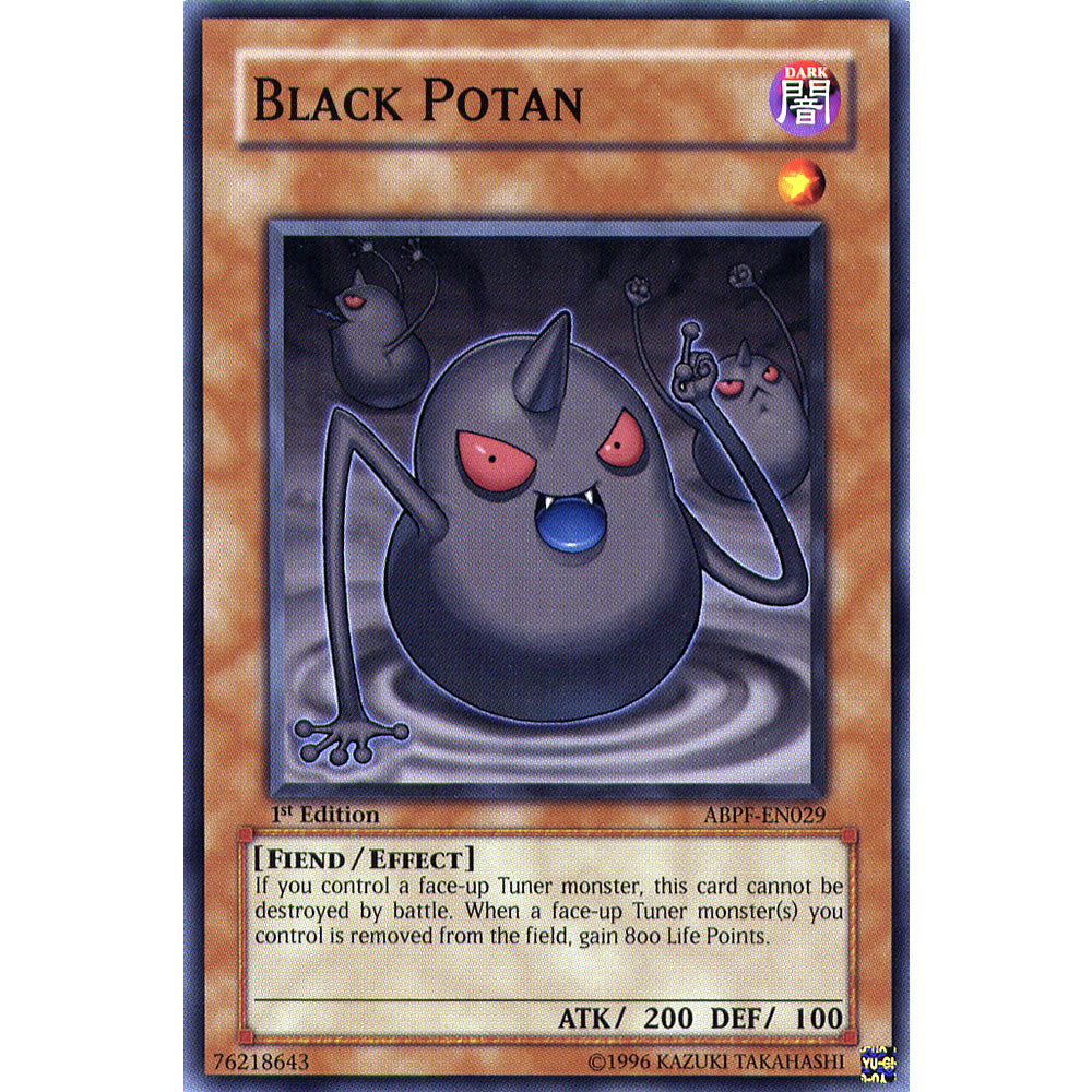 Black Potan ABPF-EN029 Yu-Gi-Oh! Card from the Absolute Powerforce Set