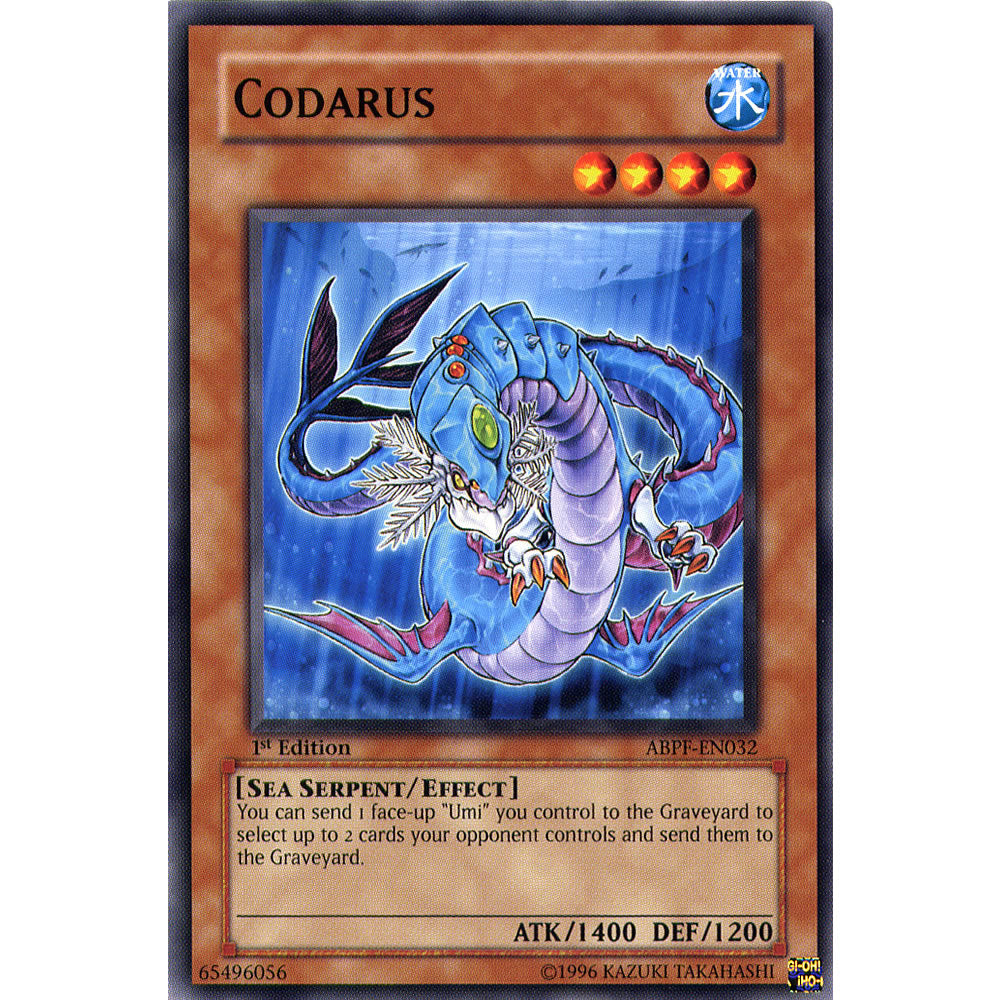 Codarus ABPF-EN032 Yu-Gi-Oh! Card from the Absolute Powerforce Set