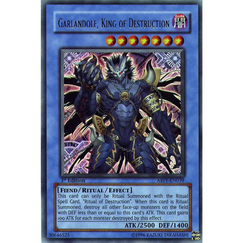 Garlandolf, King Of Destruction ABPF-EN039 Yu-Gi-Oh! Card from the Absolute Powerforce Set