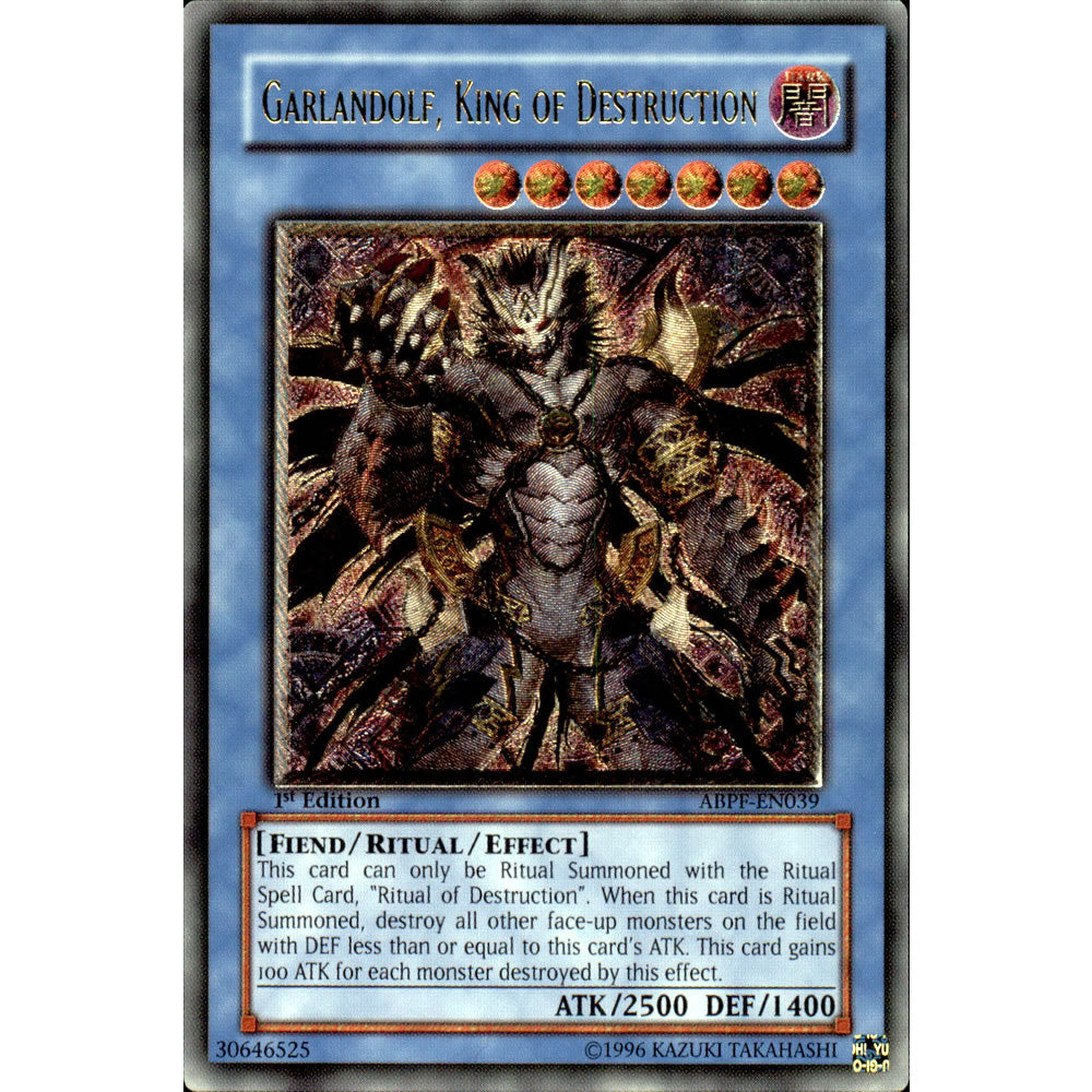 Garlandolf, King Of Destruction ABPF-EN039 Yu-Gi-Oh! Card from the Absolute Powerforce Set