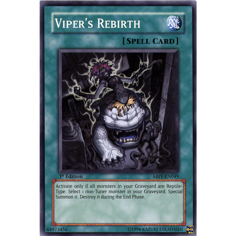 Vipers Rebirth ABPF-EN049 Yu-Gi-Oh! Card from the Absolute Powerforce Set