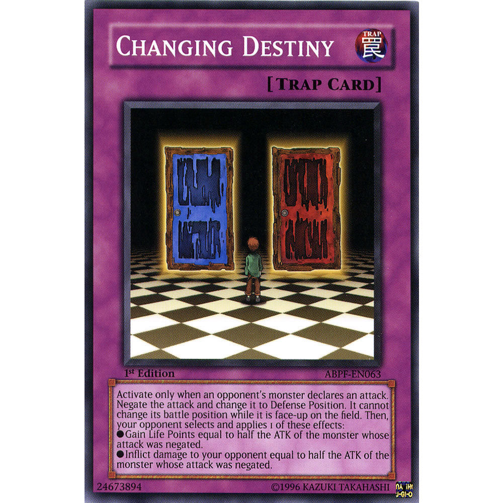 Changing Destiny ABPF-EN063 Yu-Gi-Oh! Card from the Absolute Powerforce Set