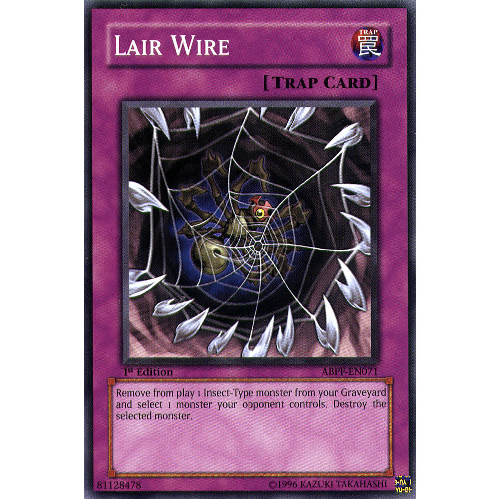 Lair Wire ABPF-EN071 Yu-Gi-Oh! Card from the Absolute Powerforce Set