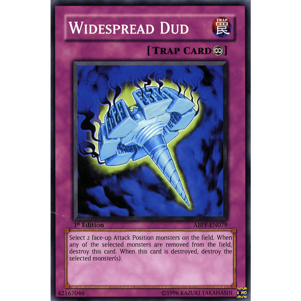 Widespread Dud ABPF-EN079 Yu-Gi-Oh! Card from the Absolute Powerforce Set