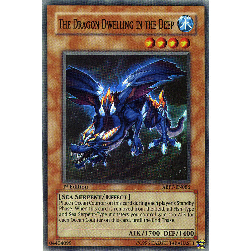 The Dragon Dwelling in the Deep ABPF-EN086 Yu-Gi-Oh! Card from the Absolute Powerforce Set
