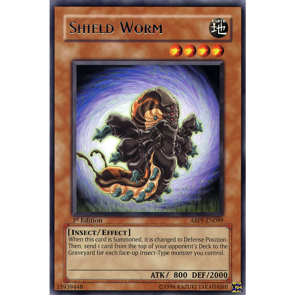 Shield Worm ABPF-EN099 Yu-Gi-Oh! Card from the Absolute Powerforce Set