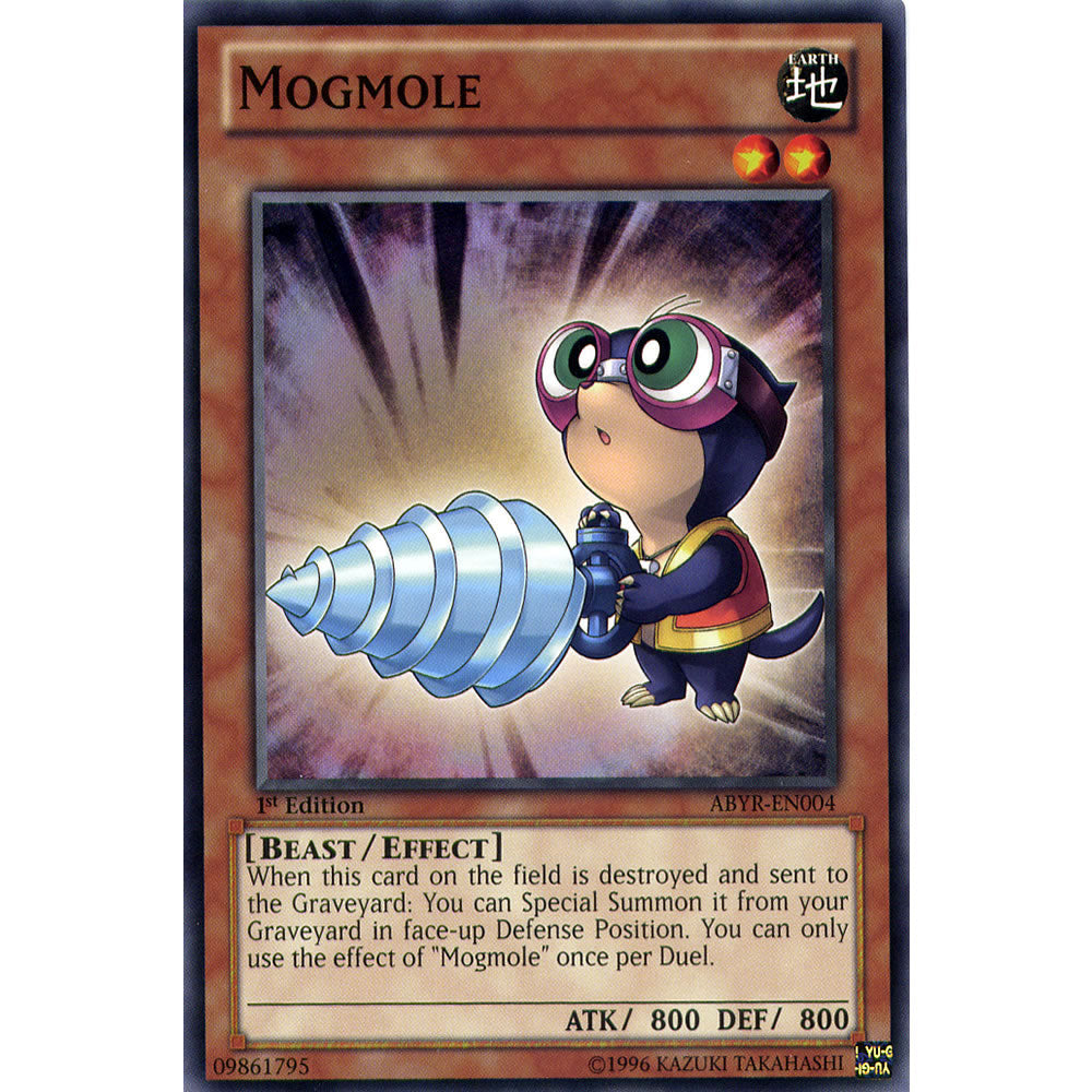Mogmole ABYR-EN004 Yu-Gi-Oh! Card from the Abyss Rising Set