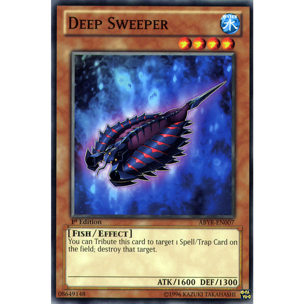 Deep Sweeper ABYR-EN007 Yu-Gi-Oh! Card from the Abyss Rising Set