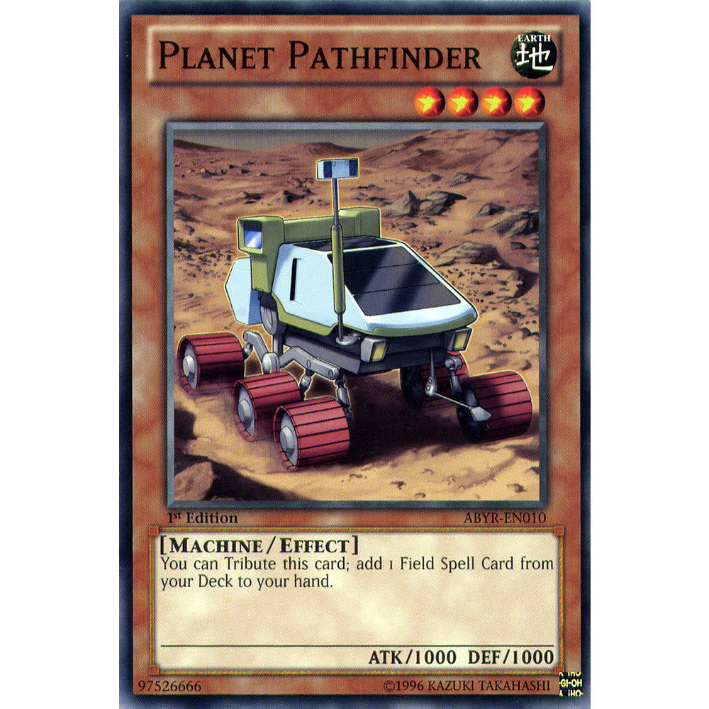 Planet Pathfinder ABYR-EN010 Yu-Gi-Oh! Card from the Abyss Rising Set