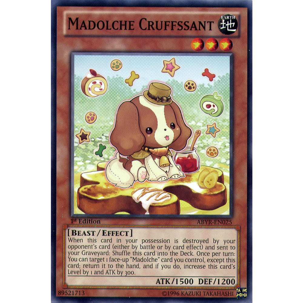 Madolche Cruffssant ABYR-EN025 Yu-Gi-Oh! Card from the Abyss Rising Set