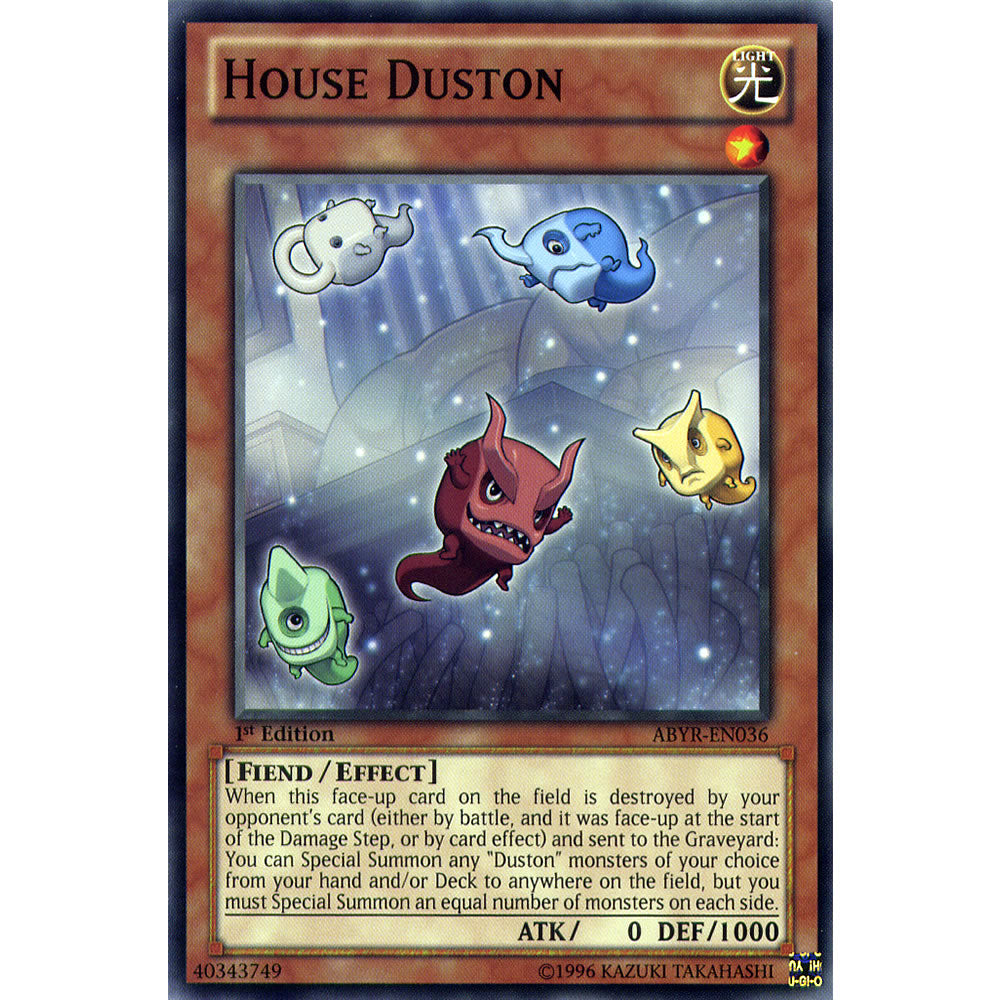 House Duston ABYR-EN036 Yu-Gi-Oh! Card from the Abyss Rising Set