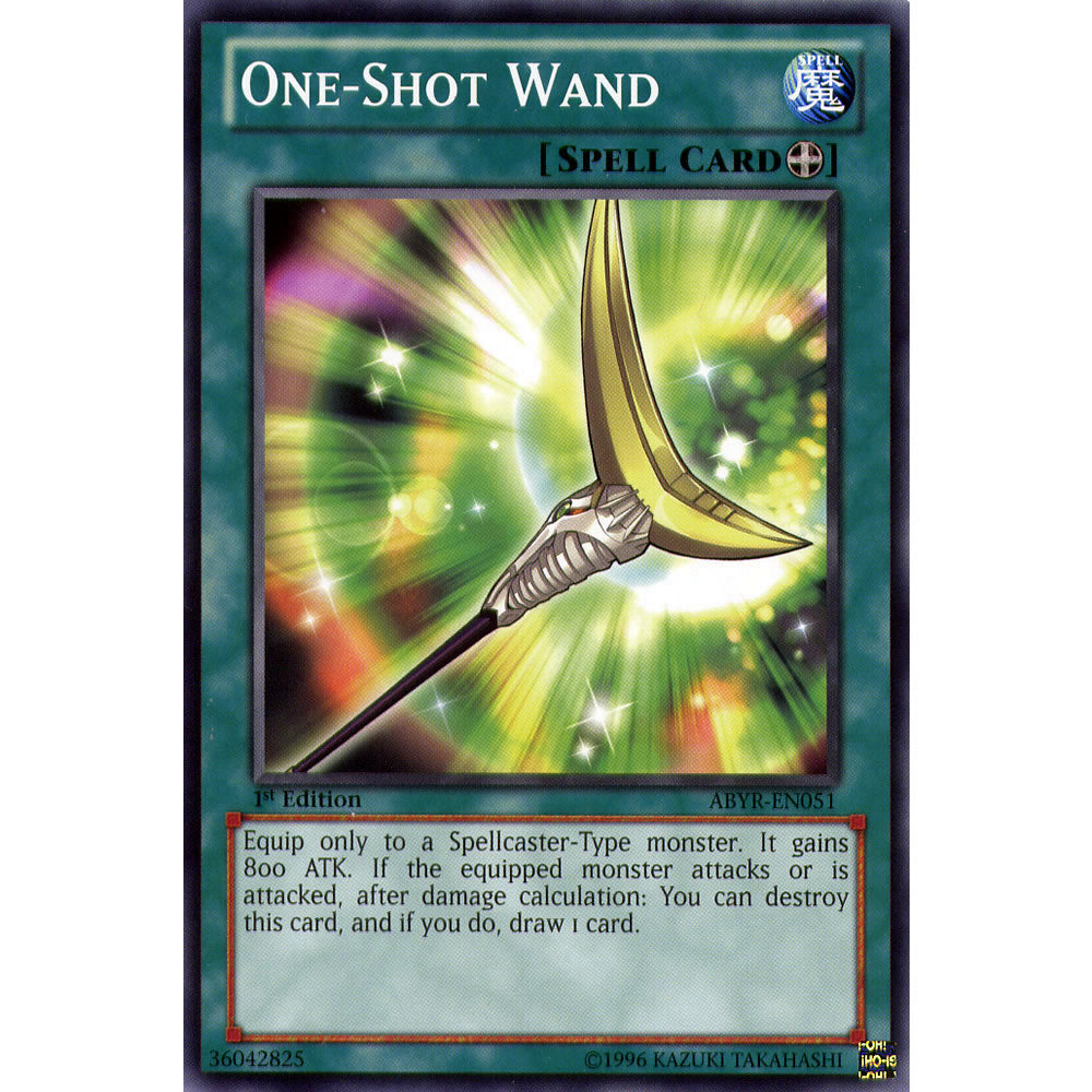 One-Shot Wand ABYR-EN051 Yu-Gi-Oh! Card from the Abyss Rising Set
