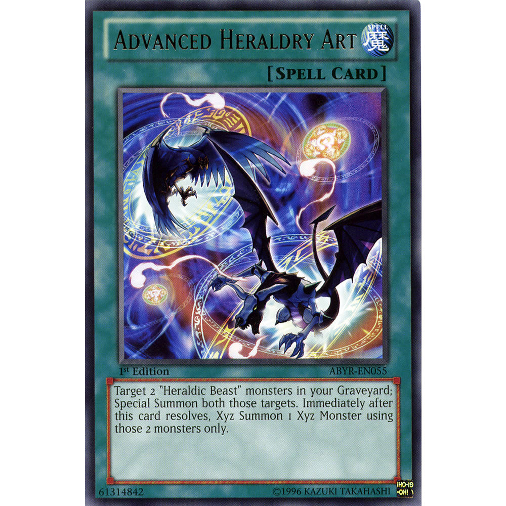 Advanced Heraldry Art ABYR-EN055 Yu-Gi-Oh! Card from the Abyss Rising Set
