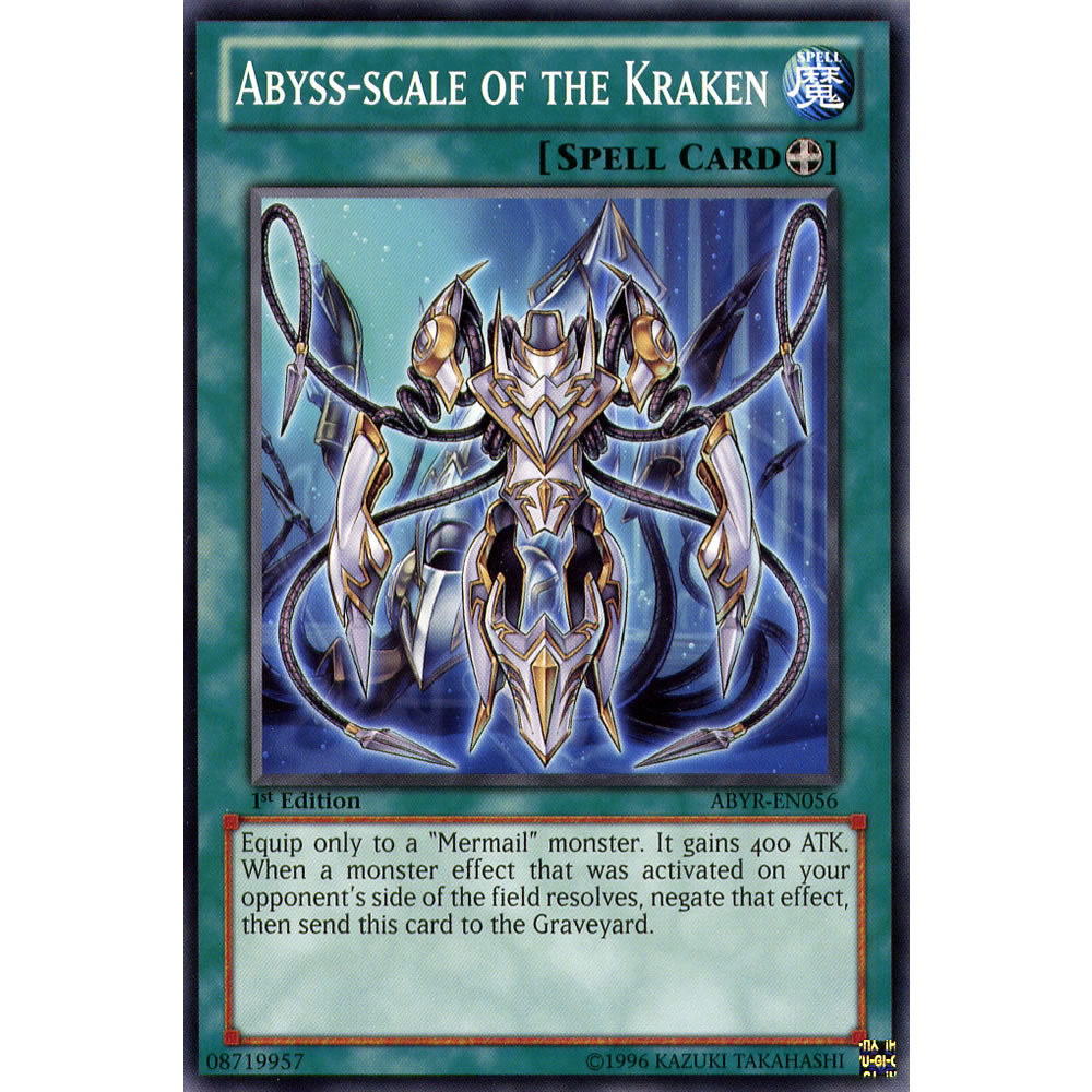 Abyss-scale of the Kraken ABYR-EN056 Yu-Gi-Oh! Card from the Abyss Rising Set