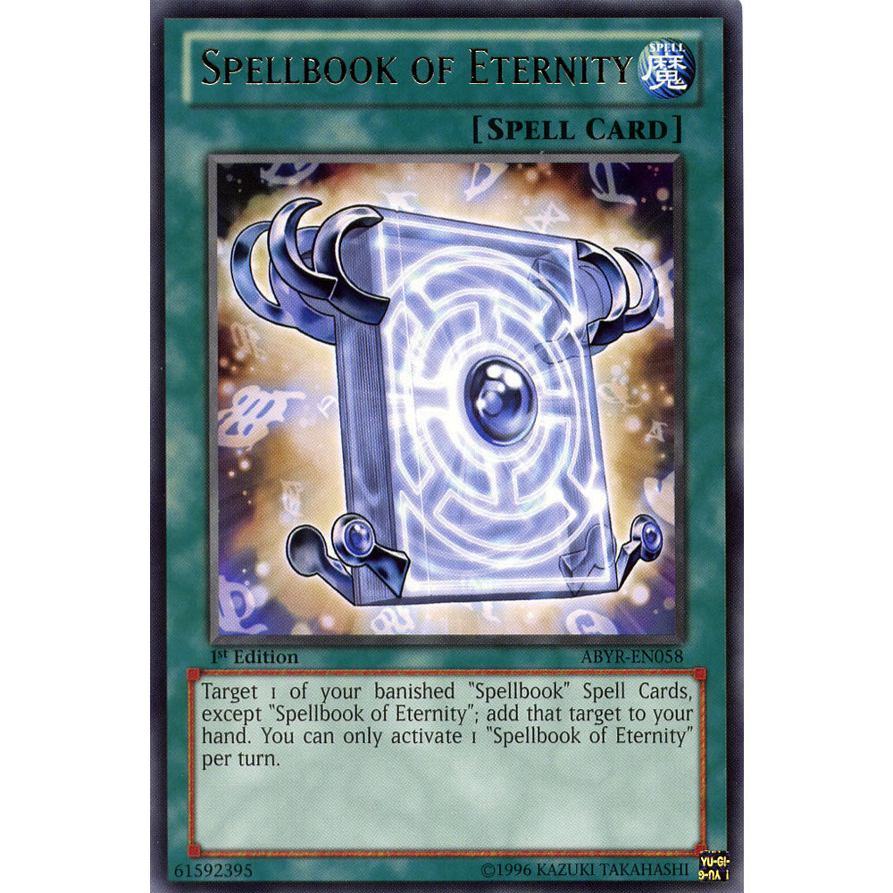 Spellbook of Eternity ABYR-EN058 Yu-Gi-Oh! Card from the Abyss Rising Set