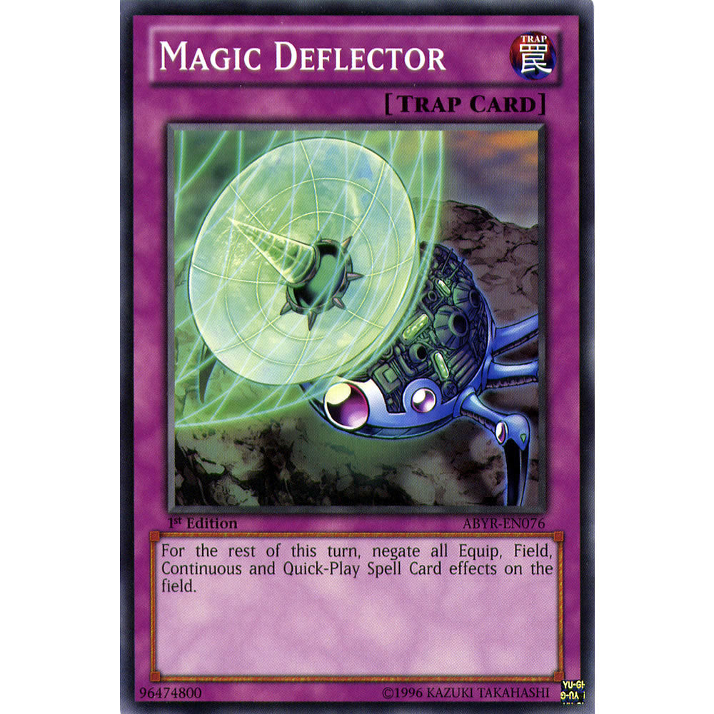 Magic Deflector ABYR-EN076 Yu-Gi-Oh! Card from the Abyss Rising Set
