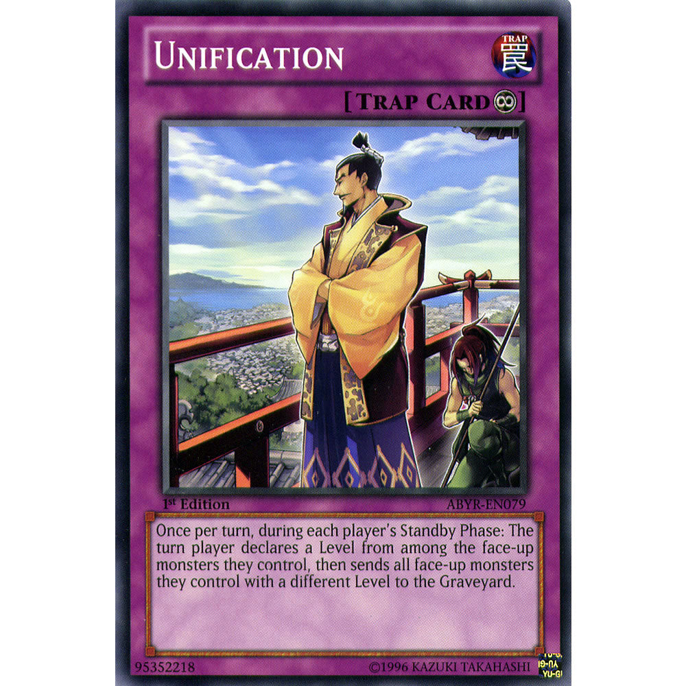 Unification ABYR-EN079 Yu-Gi-Oh! Card from the Abyss Rising Set
