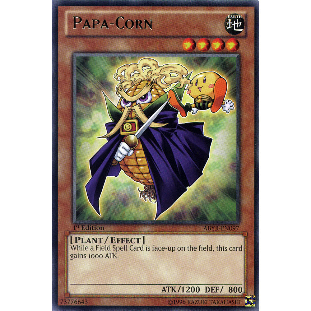 Papa-Corn ABYR-EN097 Yu-Gi-Oh! Card from the Abyss Rising Set