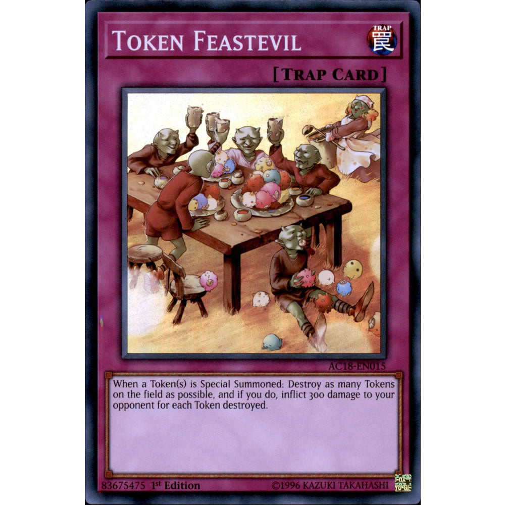 Token Feastevil AC18-EN015 Yu-Gi-Oh! Card from the Advent Calendar 2018 Set