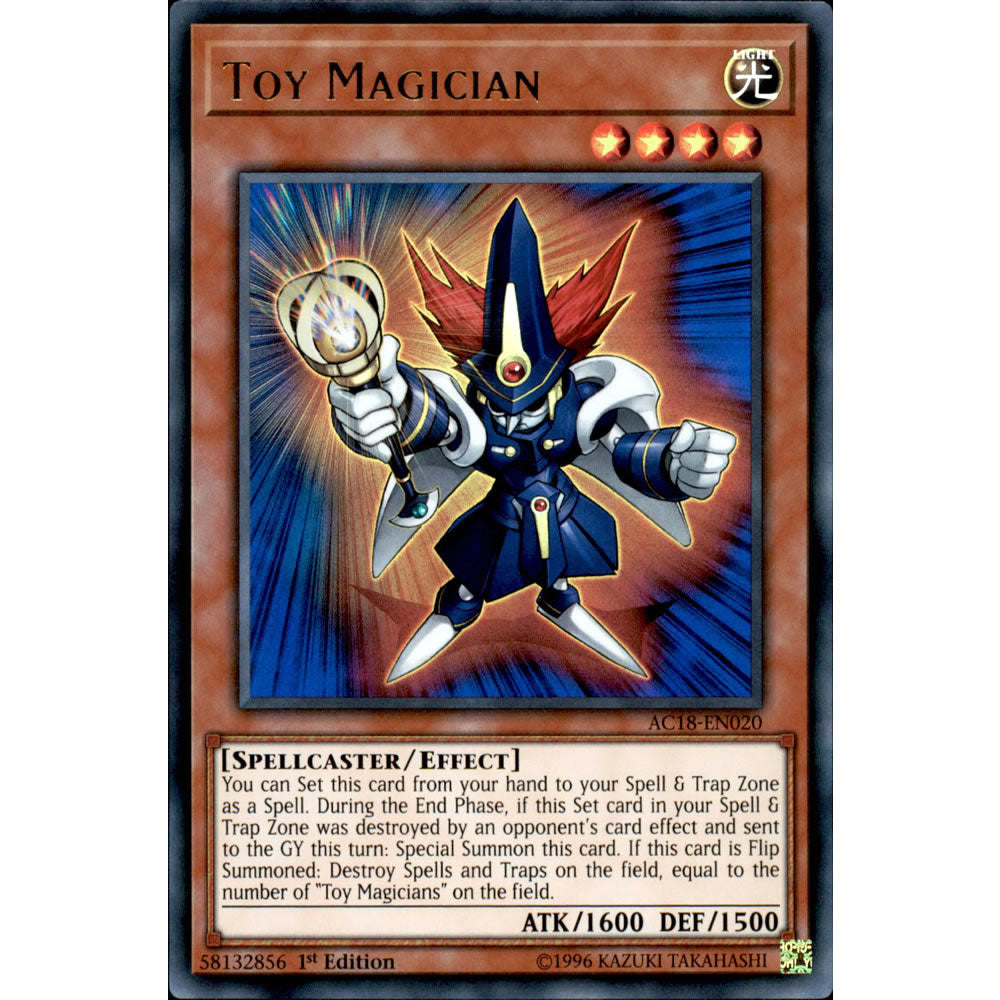 Toy Magician AC18-EN020 Yu-Gi-Oh! Card from the Advent Calendar 2018 Set