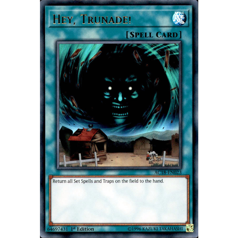 Hey, Trunade! AC18-EN023 Yu-Gi-Oh! Card from the Advent Calendar 2018 Set