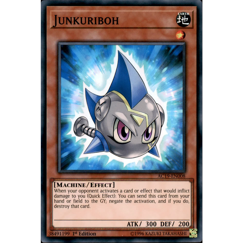 Junkuriboh AC19-EN008 Yu-Gi-Oh! Card from the Advent Calendar 2019 Set