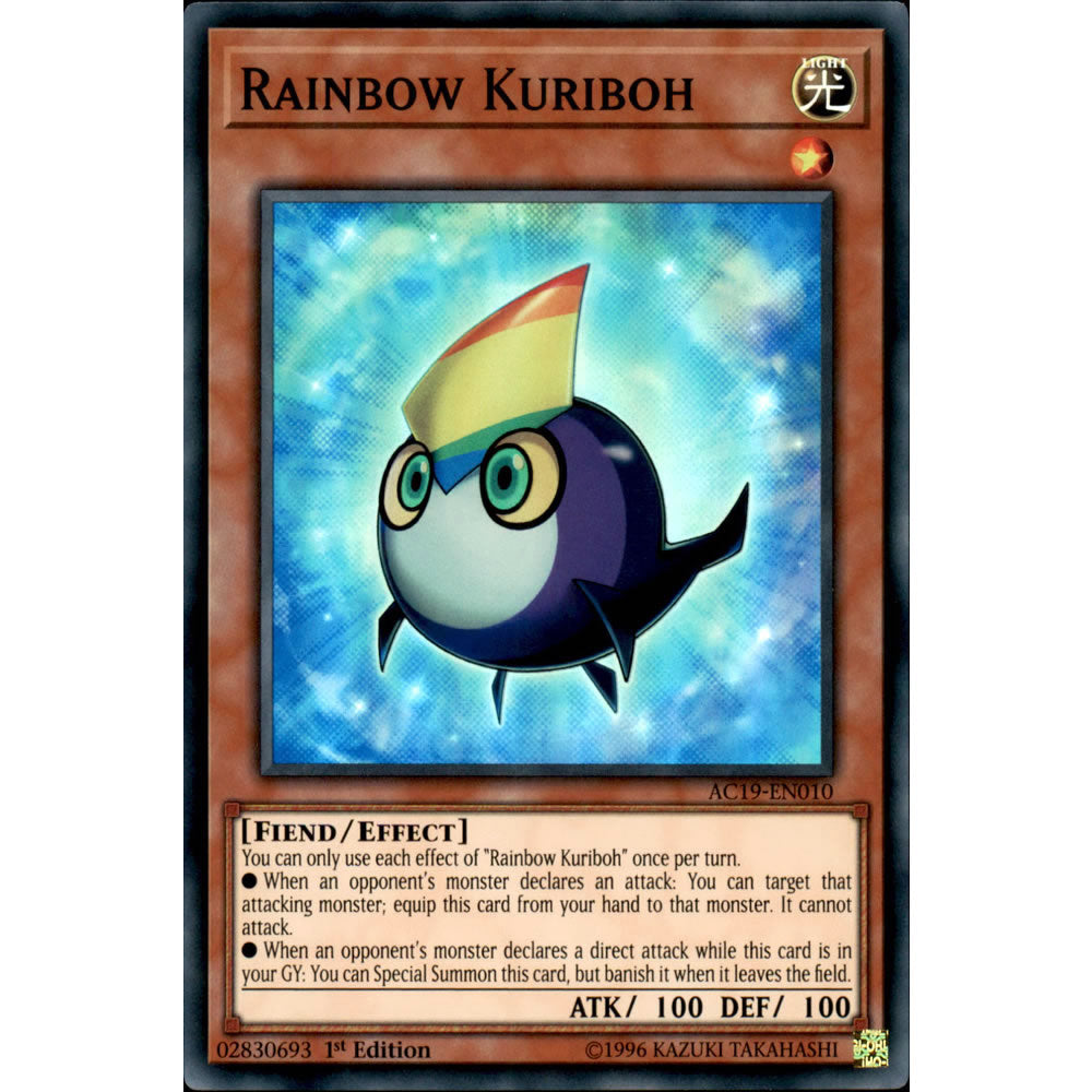 Rainbow Kuriboh AC19-EN010 Yu-Gi-Oh! Card from the Advent Calendar 2019 Set