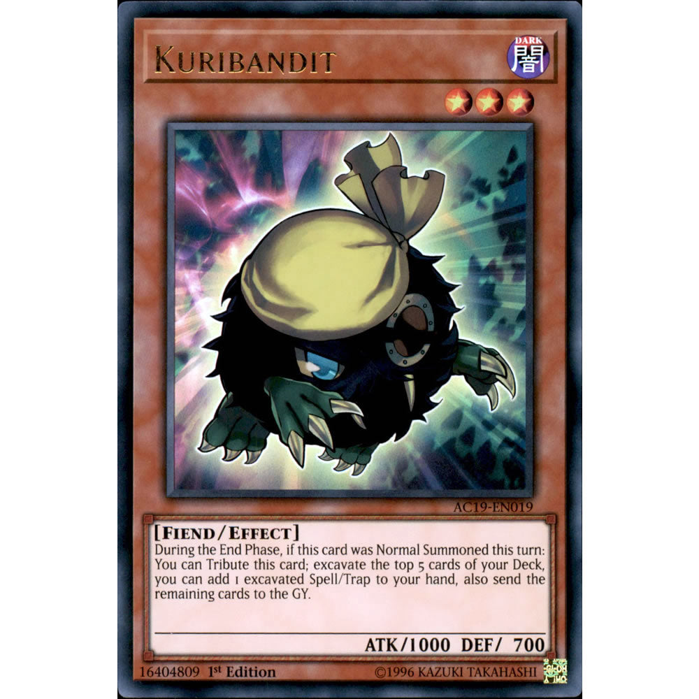 Kuribandit AC19-EN019 Yu-Gi-Oh! Card from the Advent Calendar 2019 Set