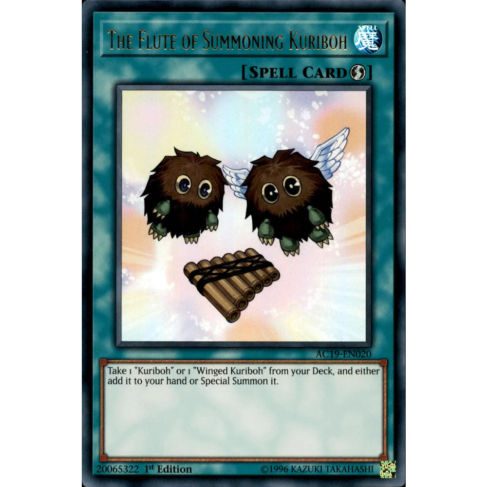 The Flute of Summoning Kuriboh AC19-EN020 Yu-Gi-Oh! Card from the Advent Calendar 2019 Set