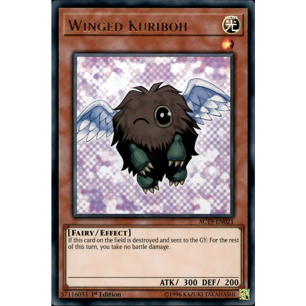 Winged Kuriboh AC19-EN021 Yu-Gi-Oh! Card from the Advent Calendar 2019 Set