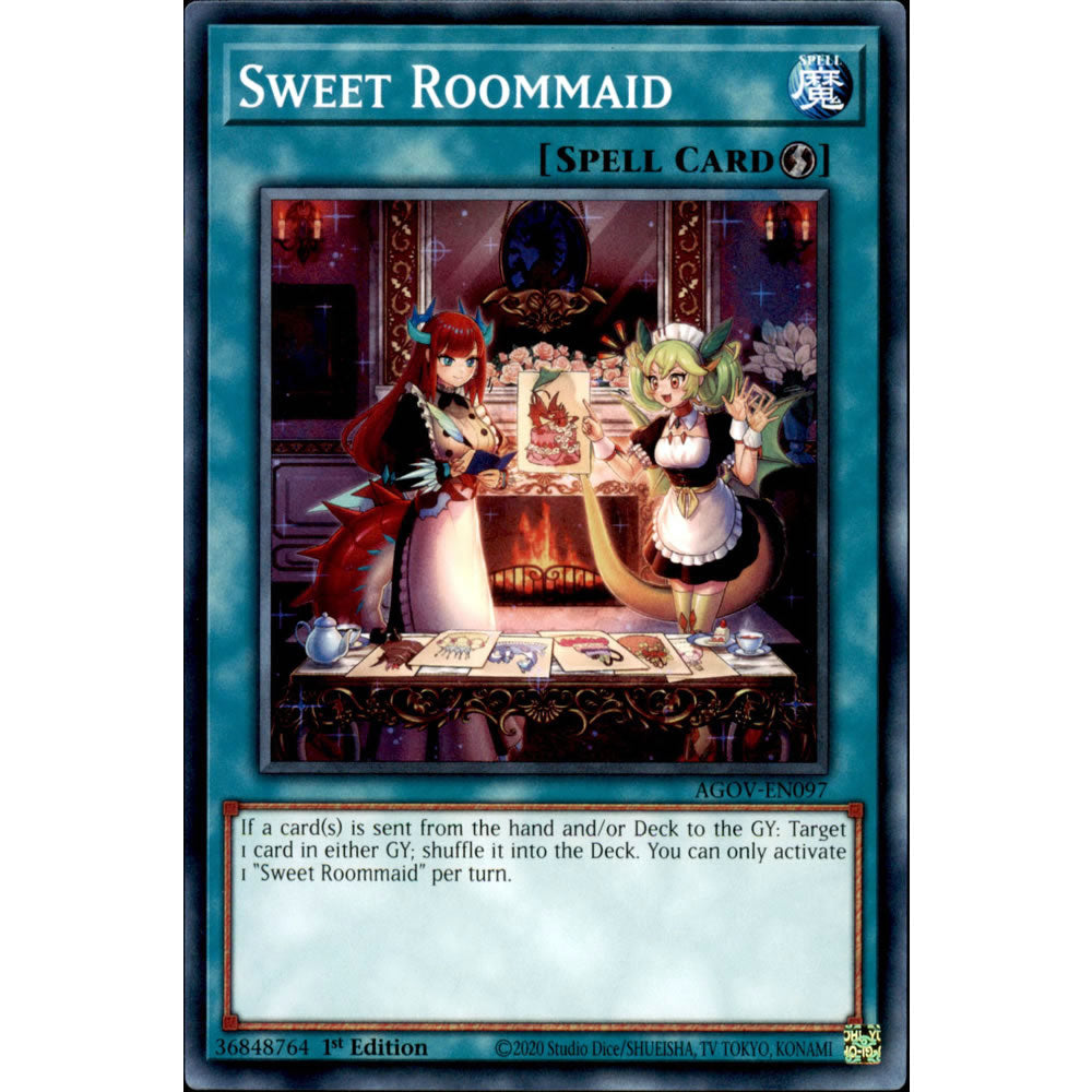 Sweet Roommaid AGOV-EN097 Yu-Gi-Oh! Card from the Age of Overlord Set