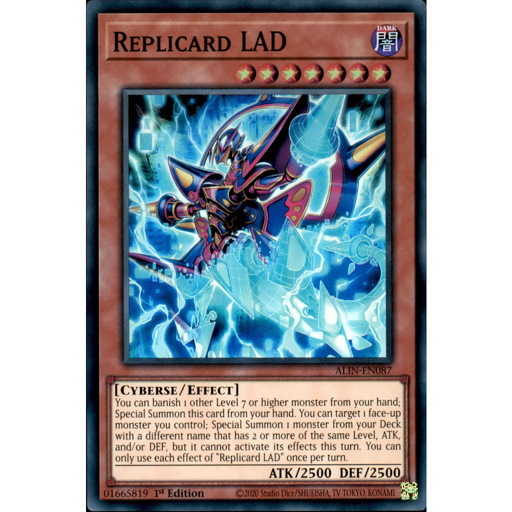 Replicard LAD ALIN-EN087 Yu-Gi-Oh! Card from the Alliance Insight Set