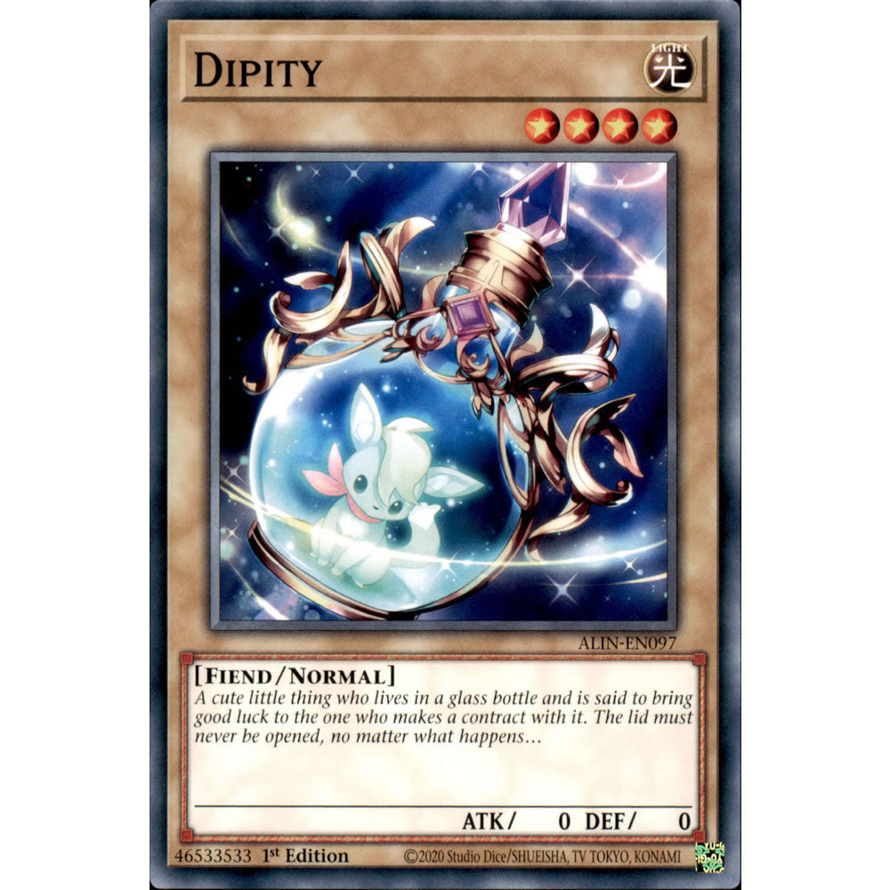 Dipity ALIN-EN097 Yu-Gi-Oh! Card from the Alliance Insight Set