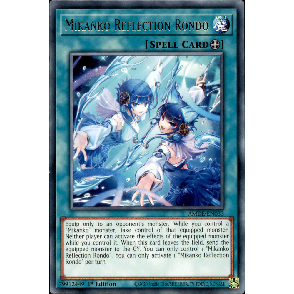 Mikanko Reflection Rondo AMDE-EN033 Yu-Gi-Oh! Card from the Amazing Defenders Set