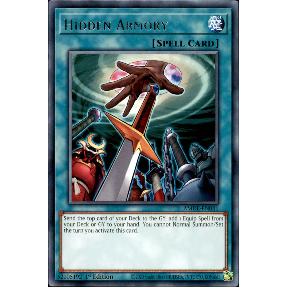 Hidden Armory AMDE-EN041 Yu-Gi-Oh! Card from the Amazing Defenders Set