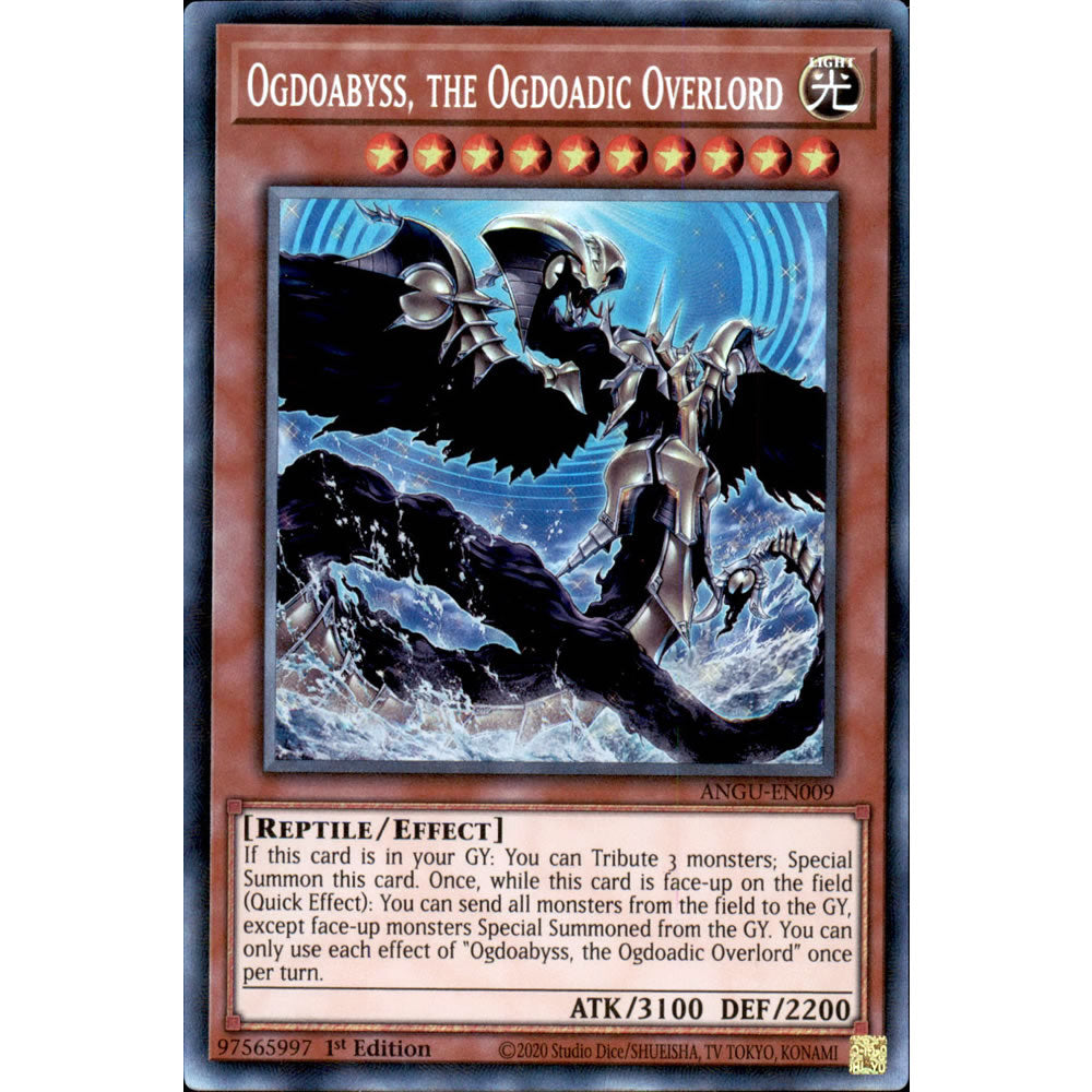 Ogdoabyss, the Ogdoadic Overlord ANGU-EN009 Yu-Gi-Oh! Card from the Ancient Guardians Set
